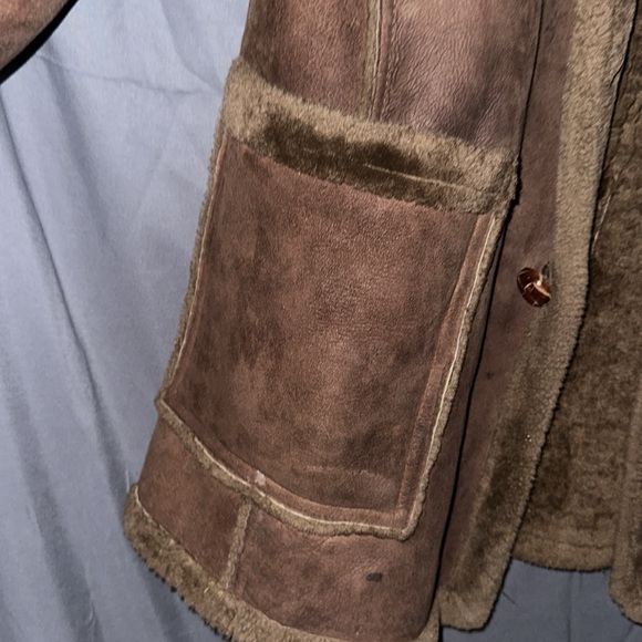 Vintage Brown long wool coat - Picture 4 of 14